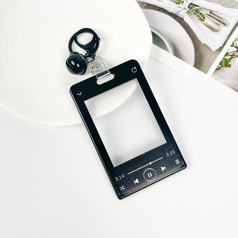 Чехол с мультяшным принтом, идентификационная бирка, чехол для рабочей карты с эластичным ремешком на запястье, держатель для бейджа, чехол для деловой карты доступа