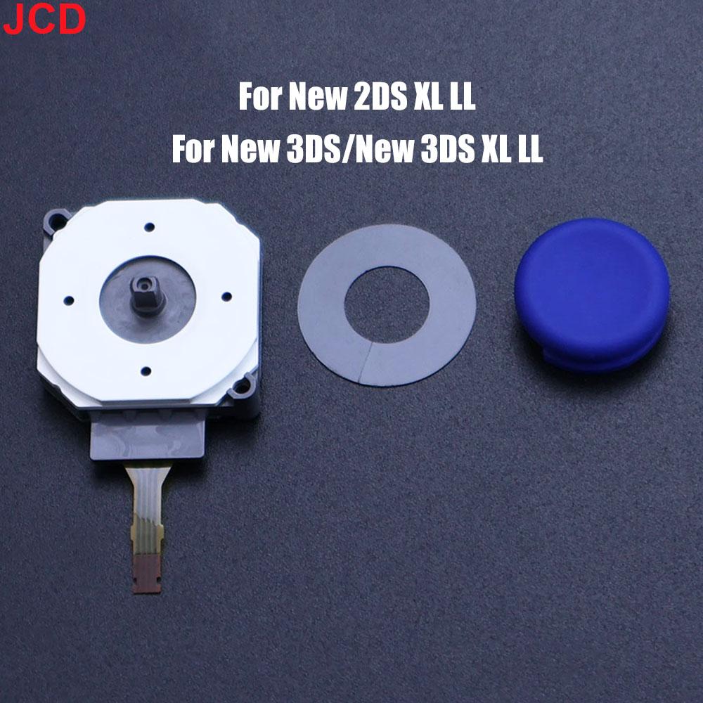 JCD 1set For 3DS 3DSXL 3DSLL Controller Analog Dust Ring PAD Rocker Stick Cap For New 2DS 3DS LLXL 3D Thumbstick Joystick Button