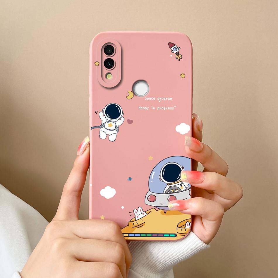 Чехол Для Xiaomi Redmi 7 Милый Конфетный Расписной Чехол Для Redmi7 Мягкий Жидкий Силикон Улучшенная Защита Камеры Противоударный Корпус Телефона