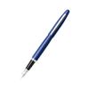 Sheaffer VFM Neon Blue/Chrome Pen (Fountain Md Nib)