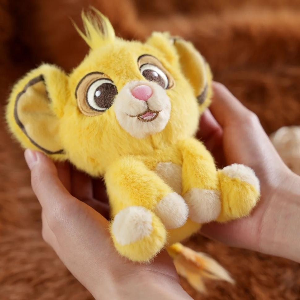Cute Baby Lion Plush Pendant Keychain Anime Style Backpack Charm Kawaii Birthday Gift For Kids And Fans