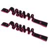 2PCS Stretching Strap with Loops 8 Segment Fitness Stretch Band for Stretching Equipment Exercise Flexibility Pink