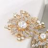 Крупные Броши со Стразами Кристаллы Стразы Кристаллы Крупные Броши Свадебные Букеты
