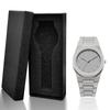 SHUAIKE 1142-20 Modern Fashion Quartz Movement Watch Casual Exquisite Style Lightweight Waterproof Men's and Women's Watch