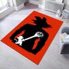 1PCDragon Ball Goku Anime Rug Carpet Large Area Rug Non Slip Washable Floor Mat Gamer Room Bedroom Home Decor