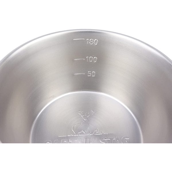 Captain Stag Captain Stag Uh 0047 [spiral Finish Stainless Shera Cup 210ml]