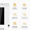 Deli 9912 P-5 Commercial 6-Sheet Paper Shredder CN plug (adapter included)