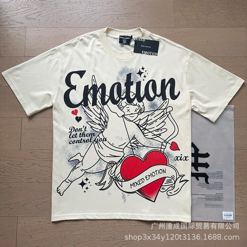 Unisex Oversized Streetwear Tee With Glitter Letter Print Breathable Cotton Blend Casual Top
