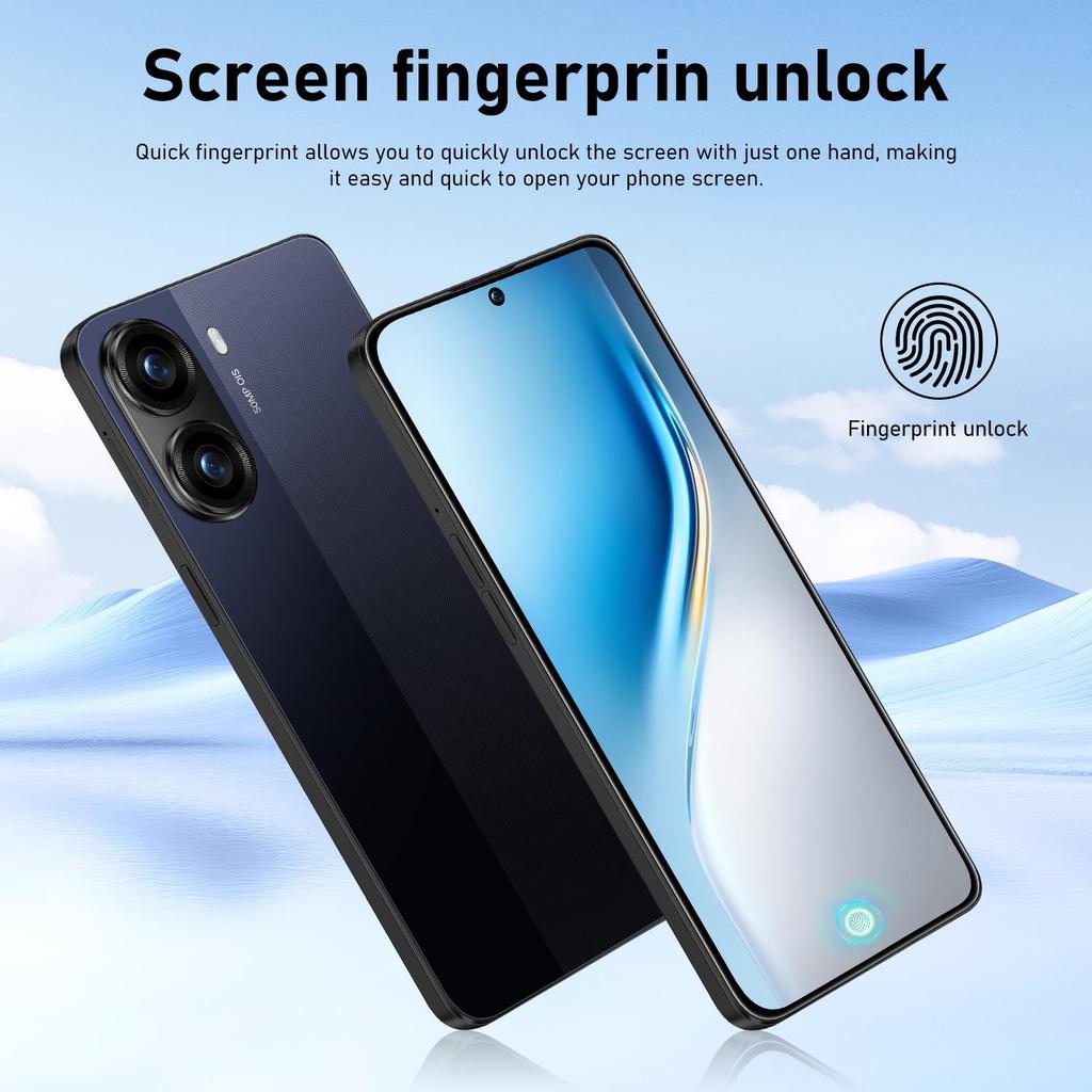 Android-смартфон X7 Pro: Ультрабольшой экран 7,3 дюйма, 16+1 ТБ, Международная версия.
