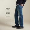 Мужские джинсы Jack & Jones Strong Elastic с прямым кроем, из стираного денима