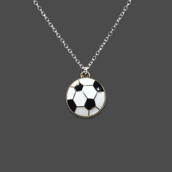 3 шт. Спортивный мяч ожерелье для мужчин женщин бейсбол баскетбол футбол кулон ожерелье ювелирные изделия подарок для поклонников девочек мальчиков