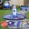 Children's Rocket Fountain Water Play Inflatable PVC Sprinkler Pad