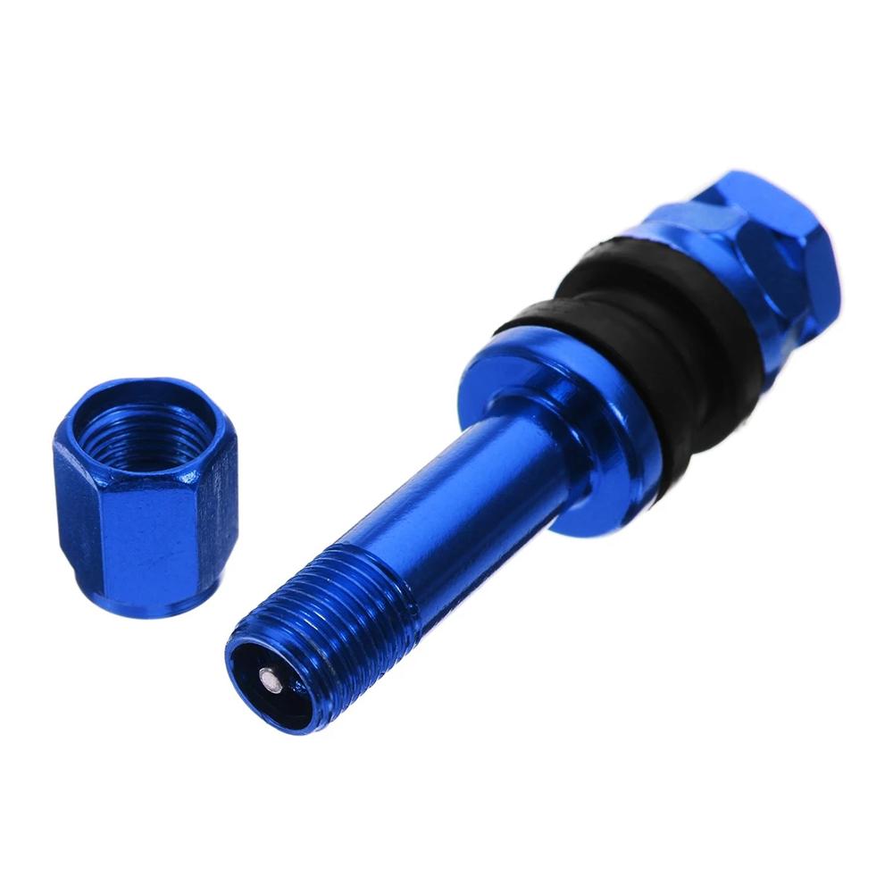 Metal Tubeless High Pressure Aluminum Zinc Zinc Alloy Bikes Tire Valve Stems TR48E Bolt-in Valves Dust Caps