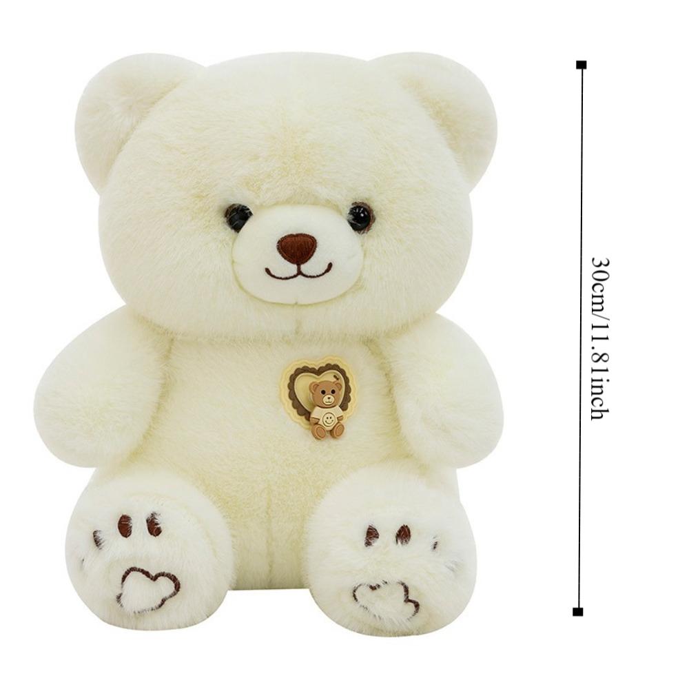 Simulation Bear Plush Toy Soft Stuffed Bear Plushie Doll Bear Stuffed Animal Toy Kids Gifts