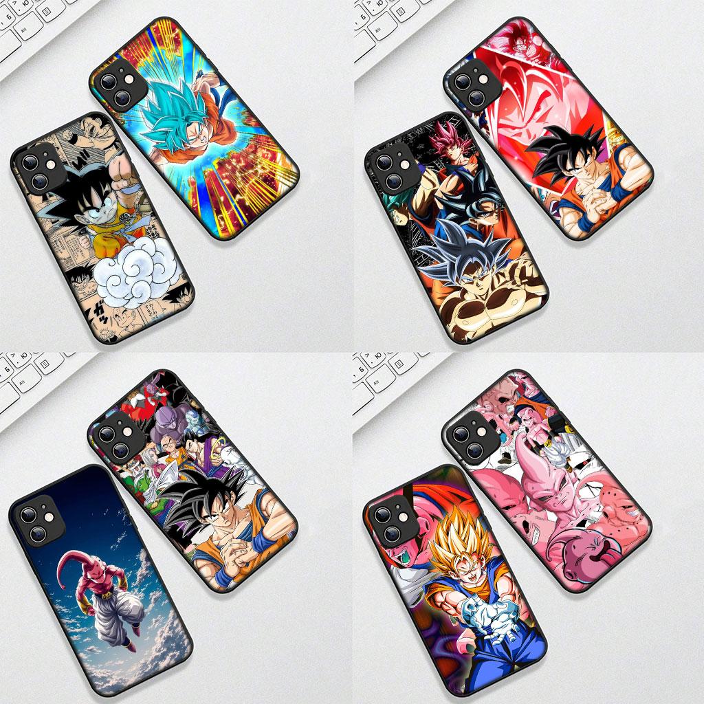Чехол для телефона Gokus Majin Buu Dragons Balls Super для Apple iPhone 16 15 14 11 Pro Max 7 8 Plus SE2 SE3 SE 2022 2020