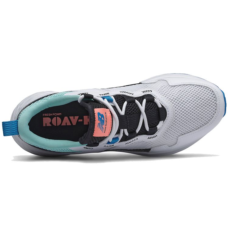 New Balance Men's Fresh Foam Roav Hi White Black Running Shoes MRVHILW
