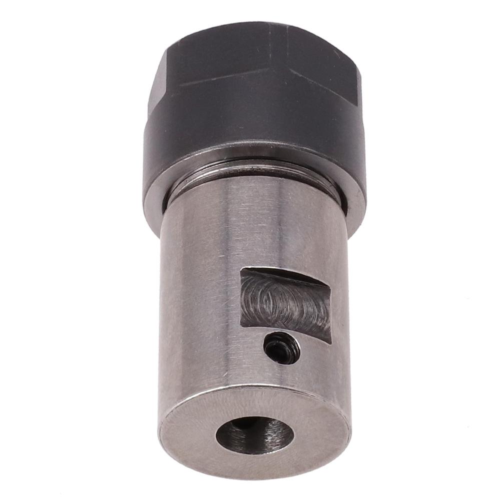 Shaft Collet ER20A-8mm Silver And Black Steel 1 Pcs