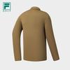 FILA Men's Long-Sleeve Knit Golf Polo Shirt