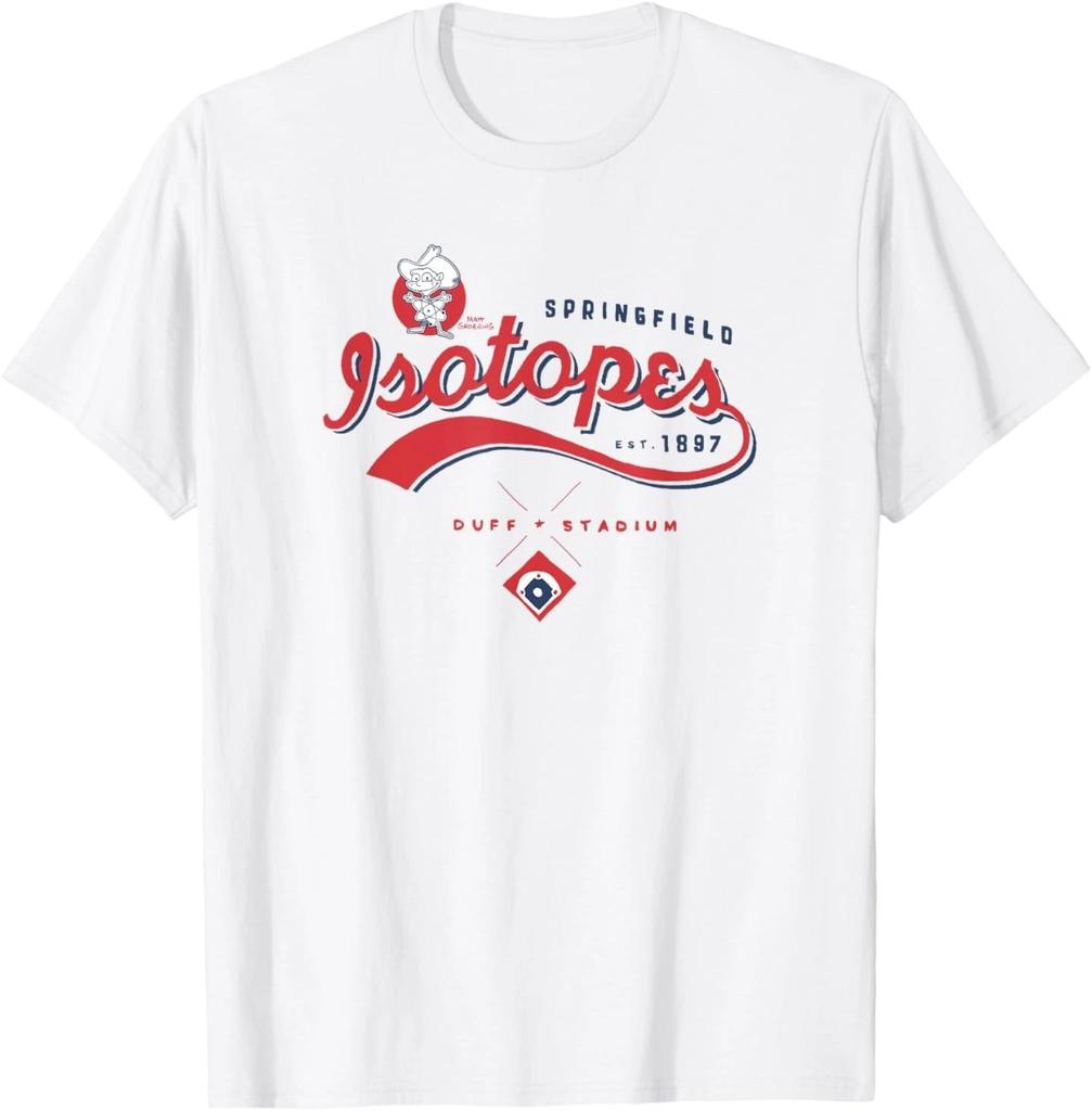 The Simpsons Springfield Isotopes Duff Stadium Logo T-Shirt