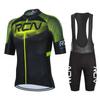 Новинка 2024 года, комплект велосипедного трикотажа Rcn с коротким рукавом для мужчин, анти-УФ-велосипедный комплект велосипедного трикотажа, летняя одежда для велоспорта Bicycle Pro Team