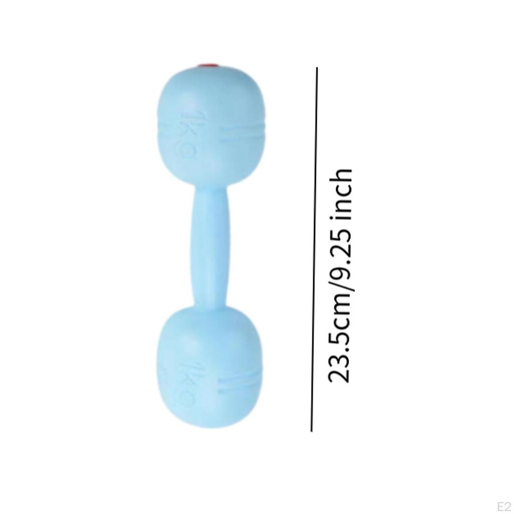 2 шт. заполненные водой гантели детские тренажеры фитнес спортивные игрушки тренажерный зал упражнения штанги для