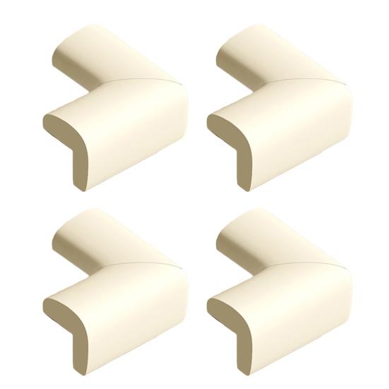 4 шт. Защитник углов мебели для защиты от детей, Противоударный, Самоклеящийся, Угол стола, Прямой угол, Защита углов с острыми краями, Бампер для безопасности ребенка