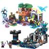 My Worlds Cross Whistle The Sword Outpost Совместимость 21246 Dark World Building Кирпичная модель Строительная игрушка Детский подарок на день рождения Игрушки