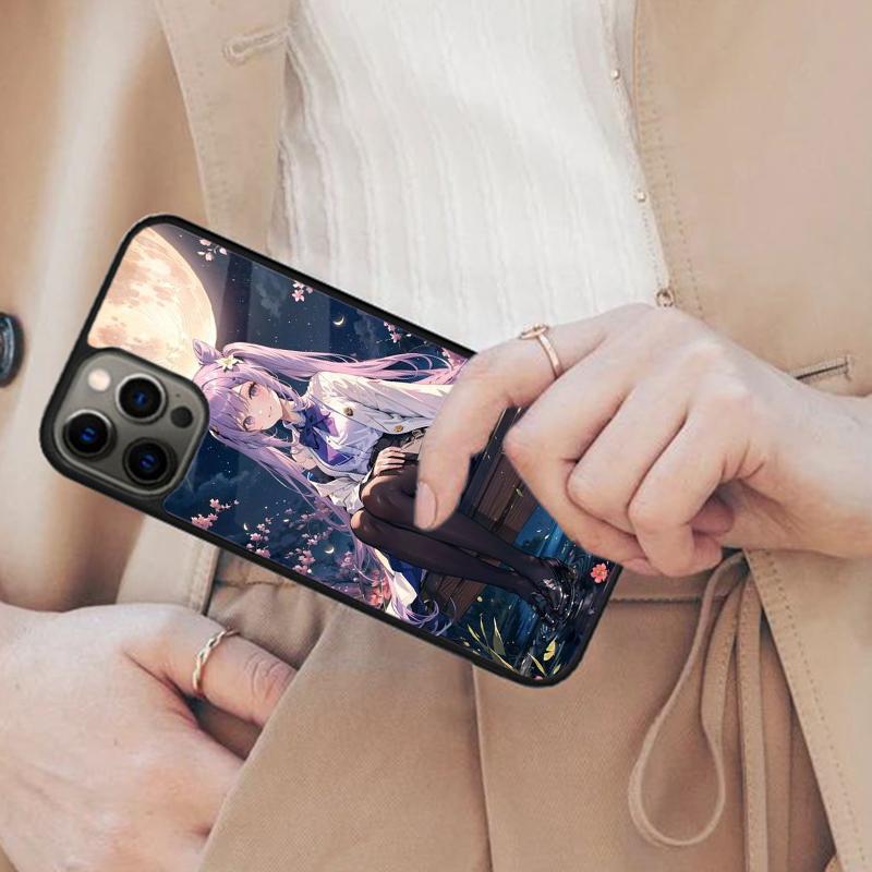Genshin Impact Keqing Magnetic Phone Case For APPLE iPhone 17 Air 16 14 13 12 Pro Max 15 Plus Wireless Charge With MagSafe Cover