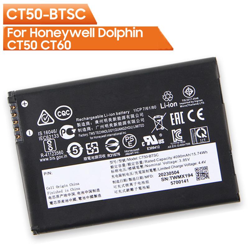 НОВЫЙ Сменный Аккумулятор CT50-BTSC Для Honeywell Dolphin CT50 CT60 Перезаряжаемый Аккумулятор 4090 мАч