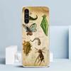 Научный разлагаемый чехол Bugs Bees для Samsung Galaxy A17 A37 A57 A16 A26 A36 A56 A15 A14 A55 Чехол для телефона A13 A53 A25 A35 A