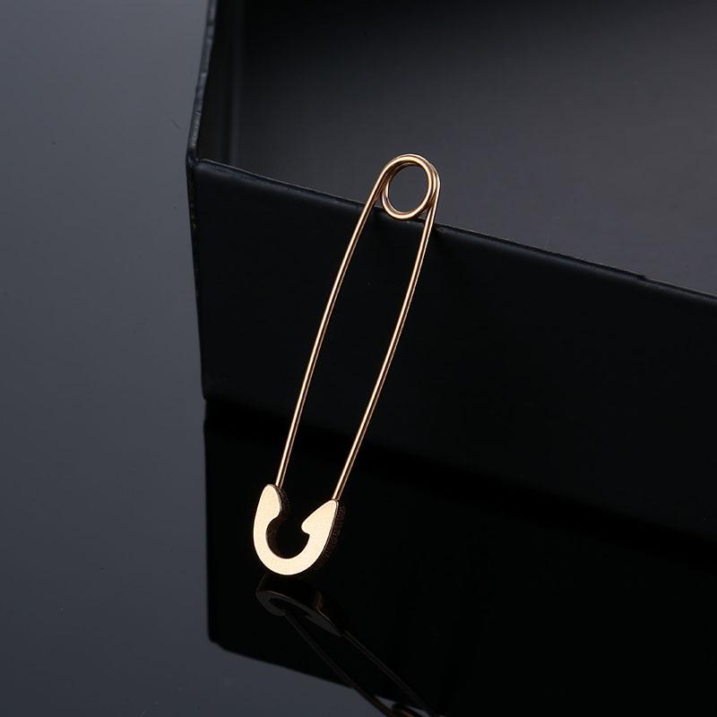 Милые готические длинные серьги-гвоздики с пирсингом, модные ювелирные изделия, массивные серьги