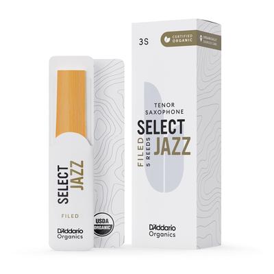 Саксофон-тенор WoodWinds USDA Organic SELECT JAZZ FILED ORSF05TSX3S 5 тростей в упаковке D'Addario D'Addario Трости, Сертифицированные, [Твердость 3S],