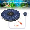 Oxygen Pump Solar Power Low Noise Ultra Silent Fountains Pond Aerator Oxygen