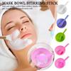 Face Mask Mixing Bowl Set DIY Facemask Mixing Tool with Silicone Mask Bowl Makeup Brushes Spatula Beauty Skin Care Beauty Health