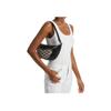 Michael Kors MK Hollis Logo Jacquard Leather Shoulder Bag Women Shoulder Bag Black 35S5S4WL6J-BLACK