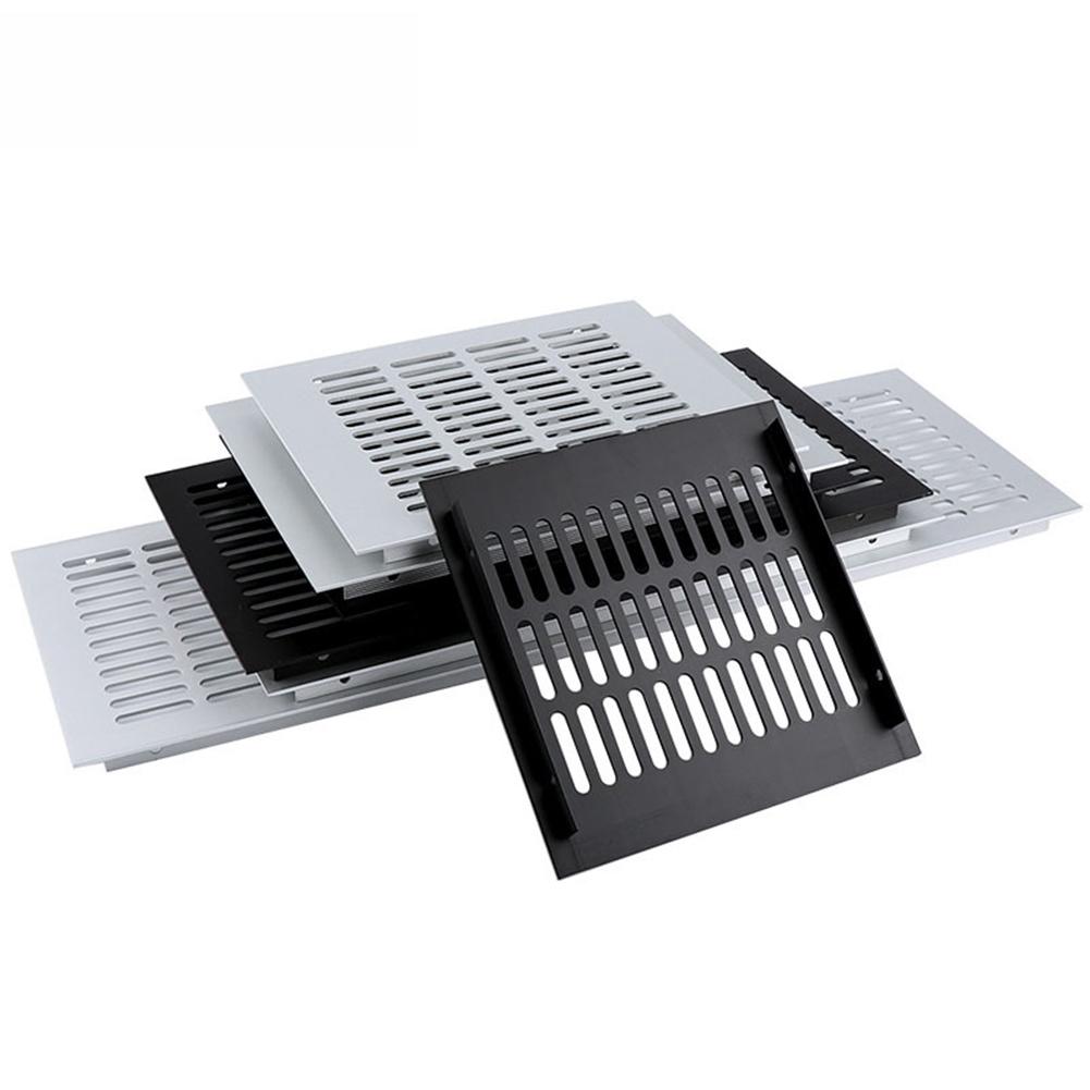 200 мм прямоугольная вентиляционная крышка из алюминиевого сплава вентиляционная решетка для шкафа для обуви шкафа для мебели вентиляционная сетка