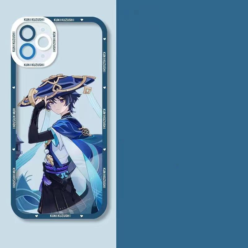 Чехол для телефона Genshin Impact для Samsung S25 S24 S20 S21 S22 S23 Plus Ultra S20 S21 S23 FE A16 Странник Невлетт Фурина