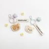 San-X Rilakkuma Брелок-патч Rilakkuma AB32201 - Милый аксессуар в виде медведя, держатель для ключей
