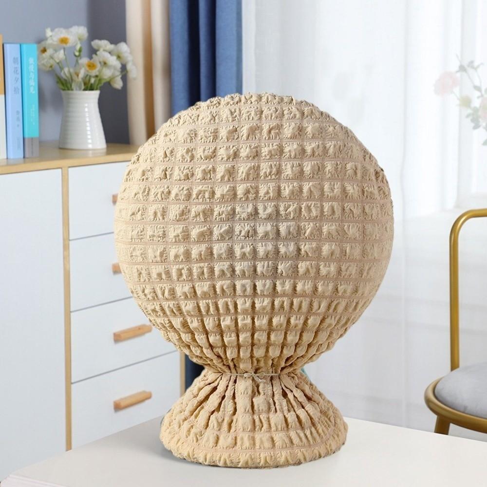 Bubble Grid Fan Protective Cover Solid Color Fan Grid Cover Portable Fan Storage Cover Indoor