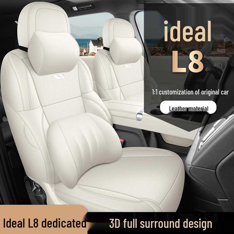 Li Auto L8 All-Season Full Coverage Car Seat Cover and Cushion Set