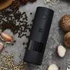 Xiaomi Huohou электрическая автоматическая мельница для перца и соли, светодиодная подсветка, 5 режимов, фарфоровая мельница для перца и специй, фарфоровая мельница для кухни