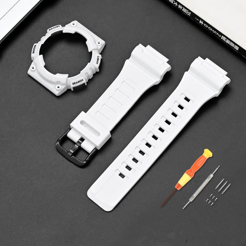 Ремешок Чехол для Casio G-Shock AQ-S810 Мужской Женский Замена Матовый Резиновый Силиконовый Ремешок для Часов Браслет