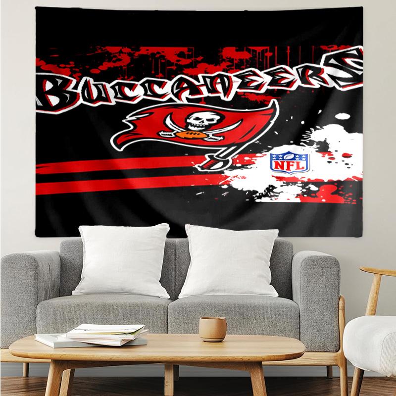 Tampa Bay Buccaneers Logo Tapestry Accessories Playroom Tapestry, for Bedroom,Livingroom, dormitory Room Wall Decor Fan Birthday Gifts