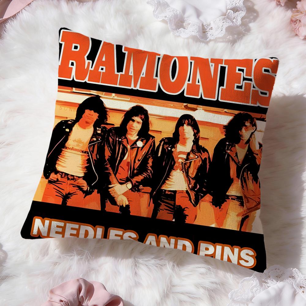 Чехол на подушку Ramones Premium Comfort Двусторонний чехол для подушки - Дизайн "Два в одном" для любой комнаты и салона автомобиля