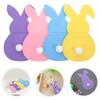 4 Pcs Outside Toys for Kids Easter Bunny Tableware Flatware Storage Case Knives Silverware Organizer Kitchen Estantes