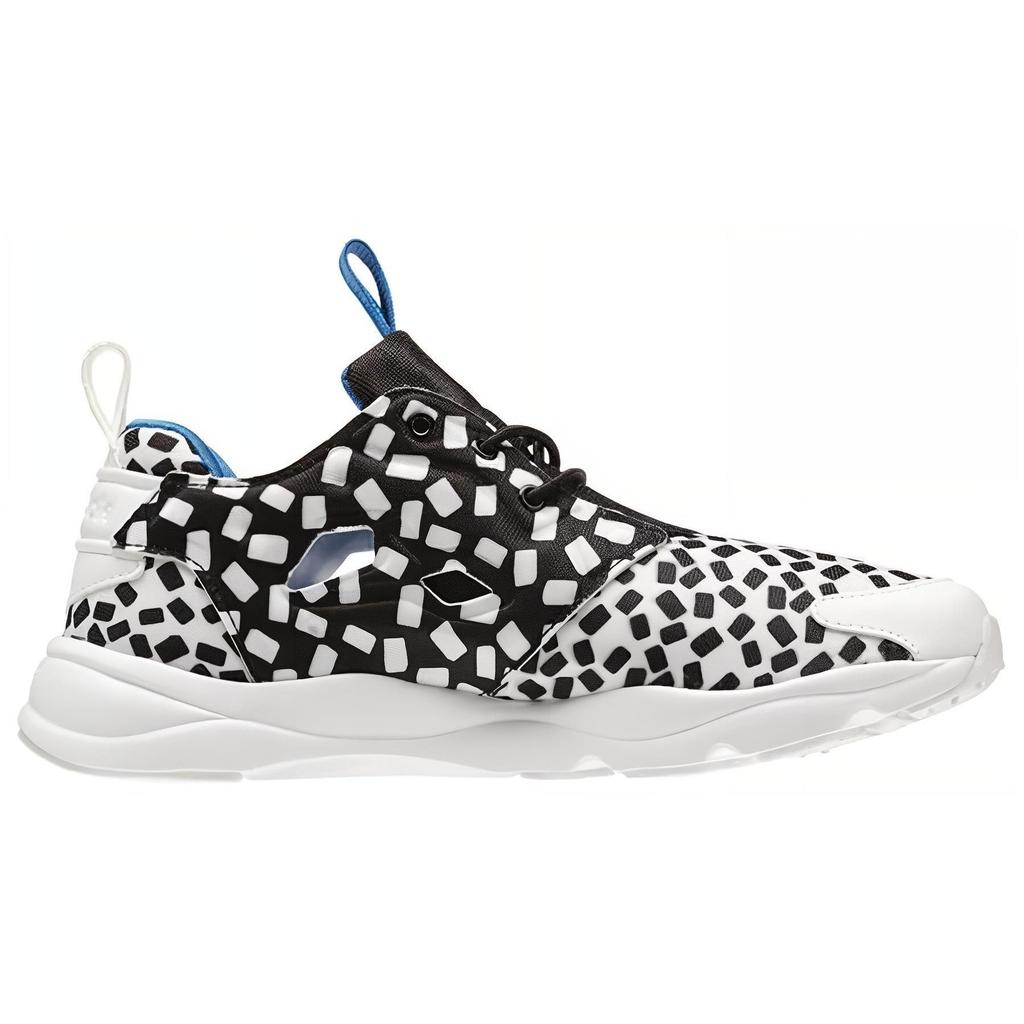 Reebok Furylite Удобные Универсальные Низкие Повседневные Кроссовки для Бега Женские кроссовки Белый Черный Синий V69634