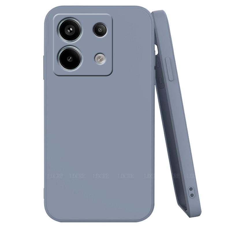 Для Poco X6 5G чехол Xiaomi Poco X6 Capas новый противоударный телефон бампер задняя крышка оригинальный жидкий силиконовый чехол Poco X6 PocoX6