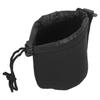 Camera Lens Bag Waterproof Shockproof Scratch Resistant Protective Lens Pouch with Hook for EF 50mm F 1.8 II