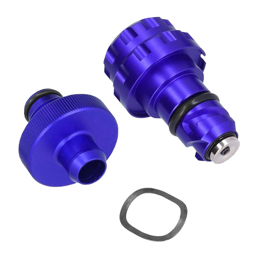 1 set Oil Drain Valve Aluminum Alloy Quick Drain For Ford F150 XLT Lariat Raptor King Ranch Platinum Mustangs