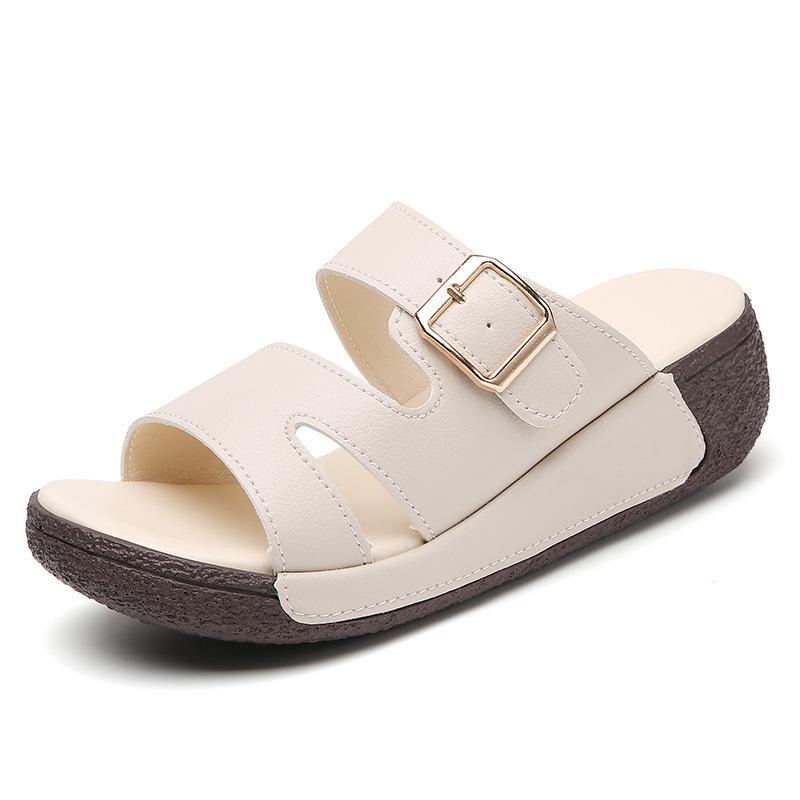 Women Sandals Soft Stitching Ladies Shoes Comfortable Wedges Slippers Fashion Open Toe Beach Sandalias Footwear 40 41 Sizes